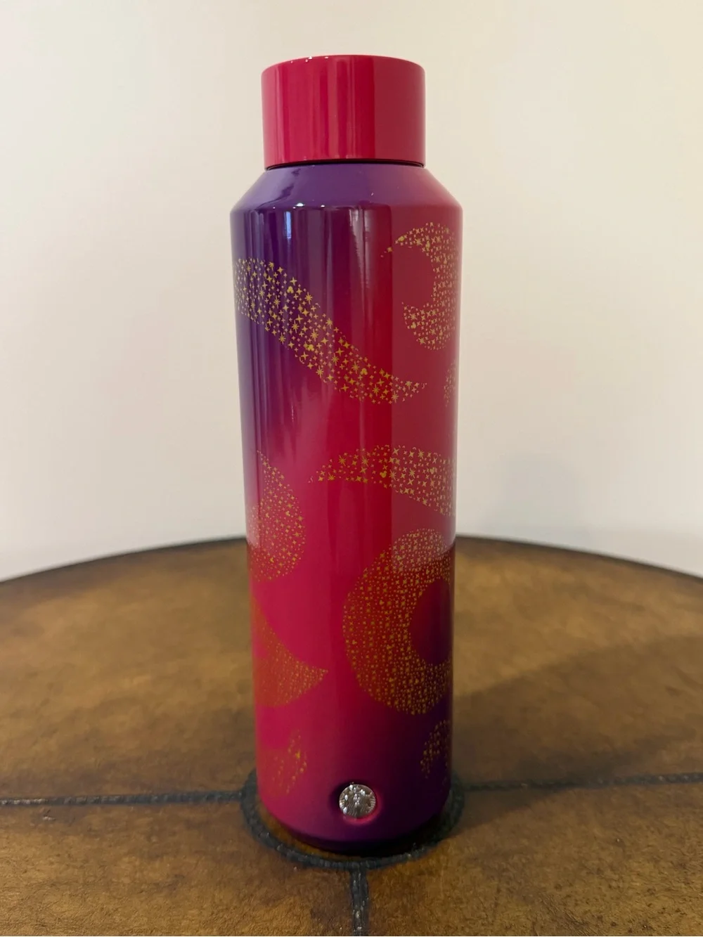NEW STARBUCKS WALT DISNEY WORLD CINDERELLA CASTLE STAINLESS STEEL WATER BOTTLE